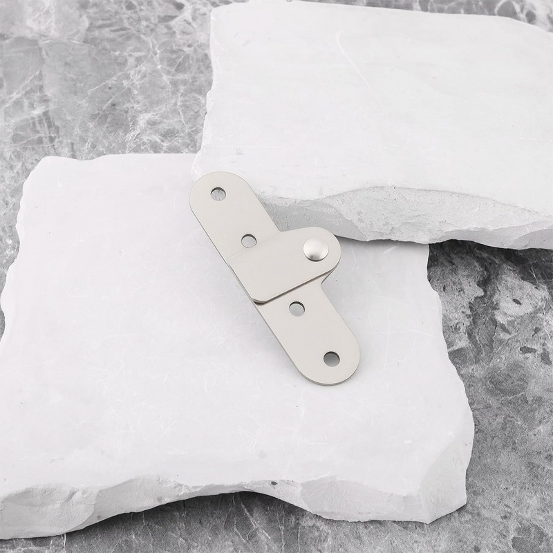 OTOTEC 2pcs 180° Heavy Duty Folding Hinges 75x33mm Suitable for