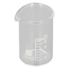 Eujgoov Beaker Borosilicate Glass Beaker for Laboratory Cylindrical Beaker Educational