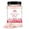 LA SALT CO Kashmir 2.5 Lbs Pink Himalayan Salt Jar,