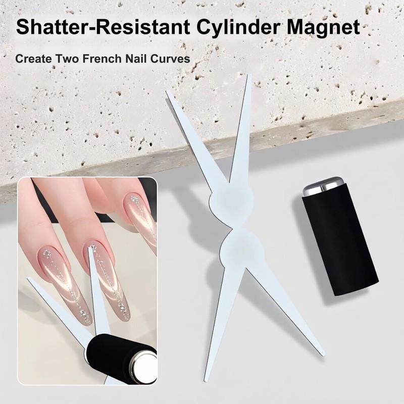 Cat Eye Magnet for Nails,8 PCS Cateye Magnets, Cat Eye