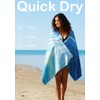 2 Pack Microfiber Lightweight Beach Towel Sand Free Quick Dry