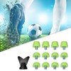 Sharplace 12 Pcs Football Boot Spikes Screw In Cleats, Green