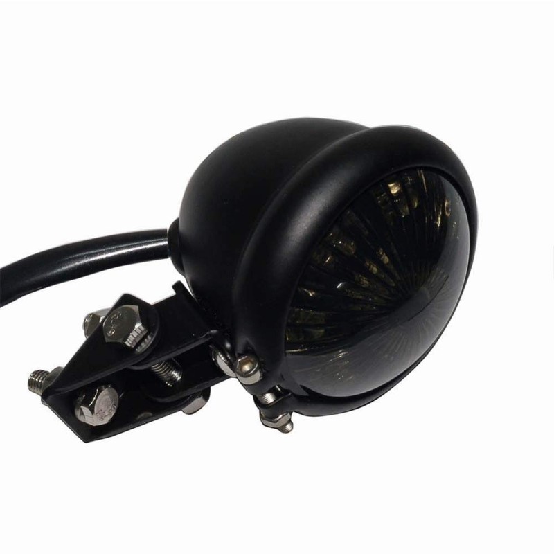 YIBO Motorcycle Red 12V LED Adjustable Cafe Racer Style Stop