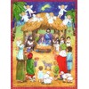 Large Advent Calendar 24 Doors 355 x 260 mm -