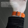 Lamshaw Compatible with CARBINOX Vortex bands, Silicone band with Metal