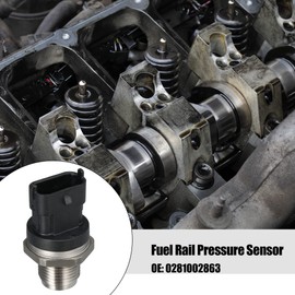 Unifizz Car Fuel Rail Pressure Sensor Equipment Fuel 0281002863 for KIA for Hyundai Tucson Santa Fe