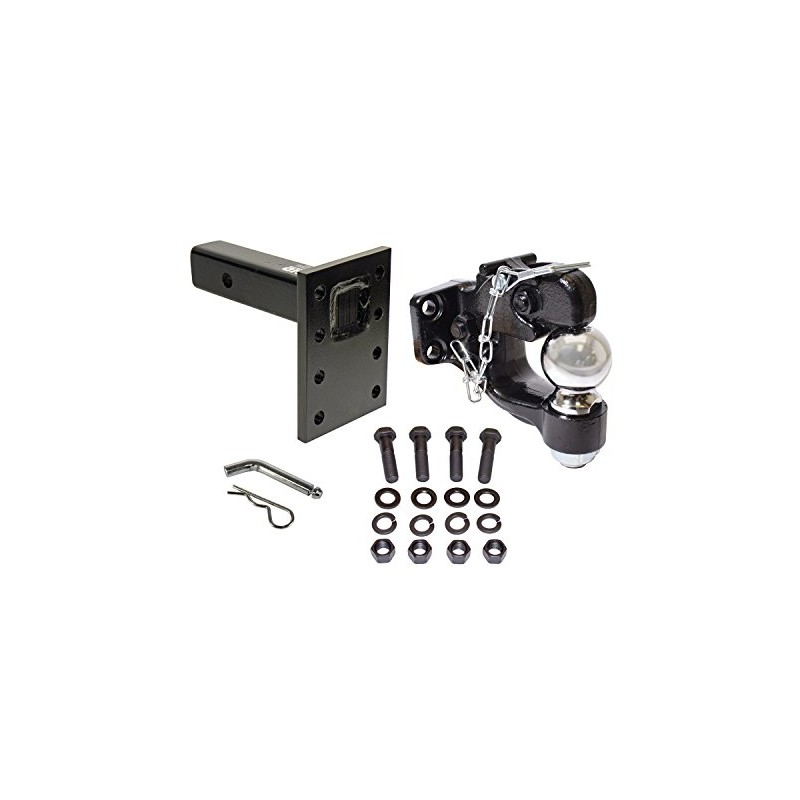 Rigid Hitch Incorporated Combination Pintle Hook w/ 2-5/16" Ball, Mounting