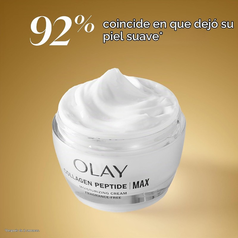 Olay Regenerist Collagen Peptide 24 MAX Hydrating Face Moisturizer, 1.7
