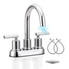 VXV Bathroom Faucet 4 Inch 2 Handle Centerset Sink Faucet