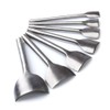 UUJOLY 7 Pcs Leather Half-Round Shaped Cutter Leathercraft Punching Tools