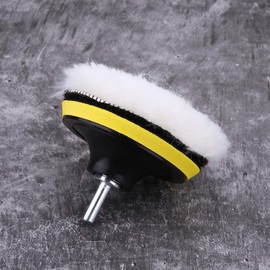 Car Buffing Foam Sponge Pads, 8Pcs 4inch Sponge Buffing Polishing Pad Kit Car Care Waxing Buffing Polishing Pads replacement for Car Polisher with Adapter