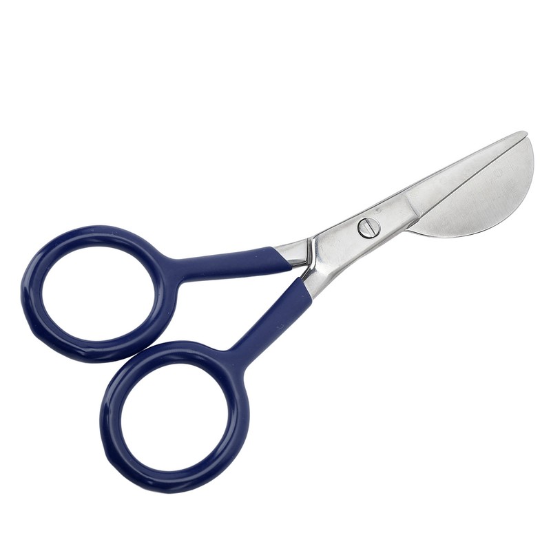 Carpet Scissors Rustproof Stainless Steel Duckbill Scissors Ergonomic Carpet Trimming