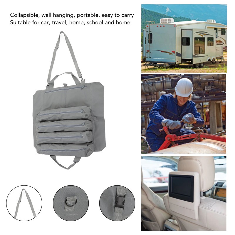 Roll Up Tool Bag Multi Purpose Tool Pouch Portable Multi