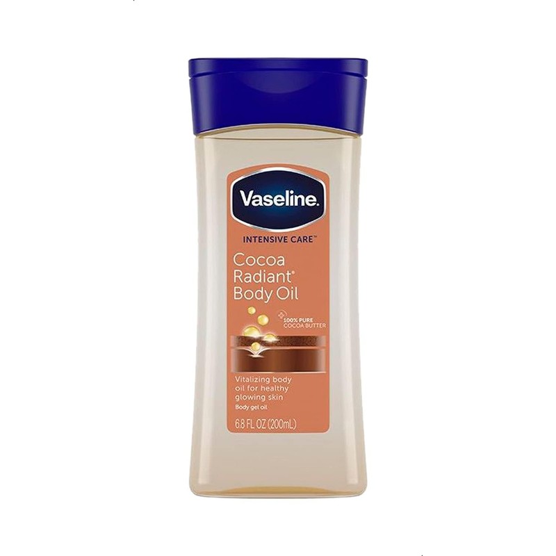 Vaseline Intensive Care Gel Cocoa Radiant Oil 6.8 Ounce (201ml)