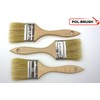 POL-BRUSH Flat Paint Brushes Set - Professional Multipurpose Flat Paint