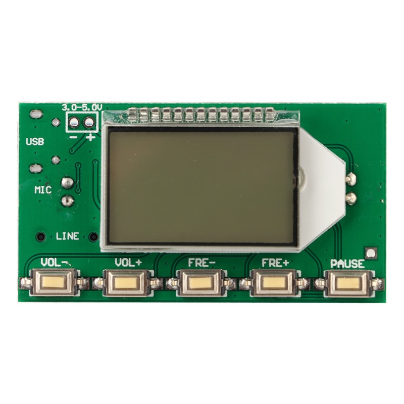 DSP & PLL Digital Wireless Microphone Stereo FM Transmitter Module