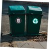 WOONEKY 6Pcs Recycle Stickers for Trash Can Garbage Classification Sign