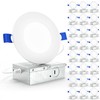 Sunco 24 Pack 4 Inch Ultra Thin LED Recessed Ceiling