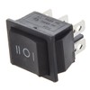 SODIAL(R)6-Terminal, 3-Position ON/OFF/ONDPDT Boat Rocker Switch 16A 250VAC 20A 125VAC
