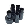 5PCS) Plastic Vacuum Hose Connector Reducer Attachments Fits Vacuum Cleaner，2-1/2