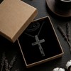RSWETE Soccer Cross Necklace, Bible Verse Gifts for Men &