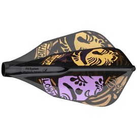 COSMO DARTS flights Fit Flight AIR x 浴本 boost Shingo ver, 3 W shape D black