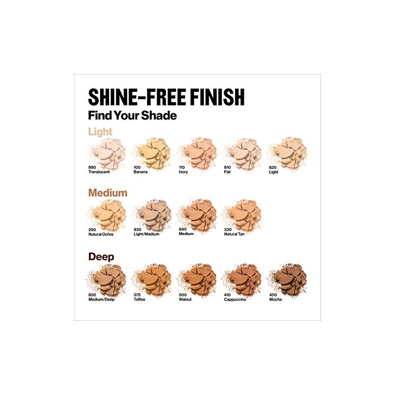 Revlon Colorstay polvo prensado, Light, 1 pieza