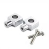 1"(25mm) Motorcycles Handlebar Risers Aluminum Chrome Universal Motorcycles Risers for