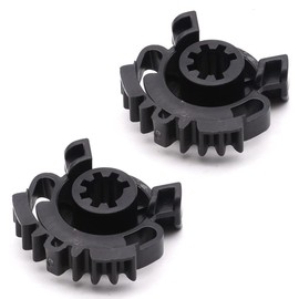 HAOTOM 2 x Actuator Air Conditioning HVAC Heater Blend Door Servo Motor Air Conditioning Actuator Gear for Dodge Durango 2003-2022 for Jeep Grand Cherokee 2010-2022 68214880AA