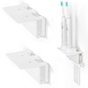 OAPRIRE Electric Toothbrush Holder for Bathroom, 2 Pack Acrylic Electric