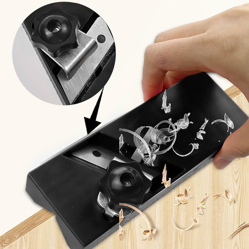 Plastic Woodworking Plane Gypsum Board Chamfer Edge Hand Planer Carpenter
