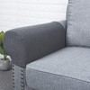 LERTREE 1 Pair Sofa Arm Slipcovers Elastic Sofa Armrest Protectors