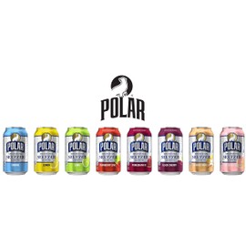 Polar Beverages All Flavor Variety Pack | Carbonated Flavored Sparkling Water, 12 Fl Oz Cans, Natural Flavors | Pack of 15