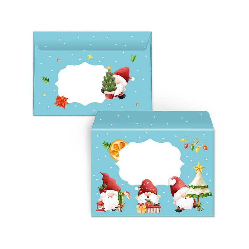 Letter Paper Set Christmas Tomte Gnome as Letter Pad with