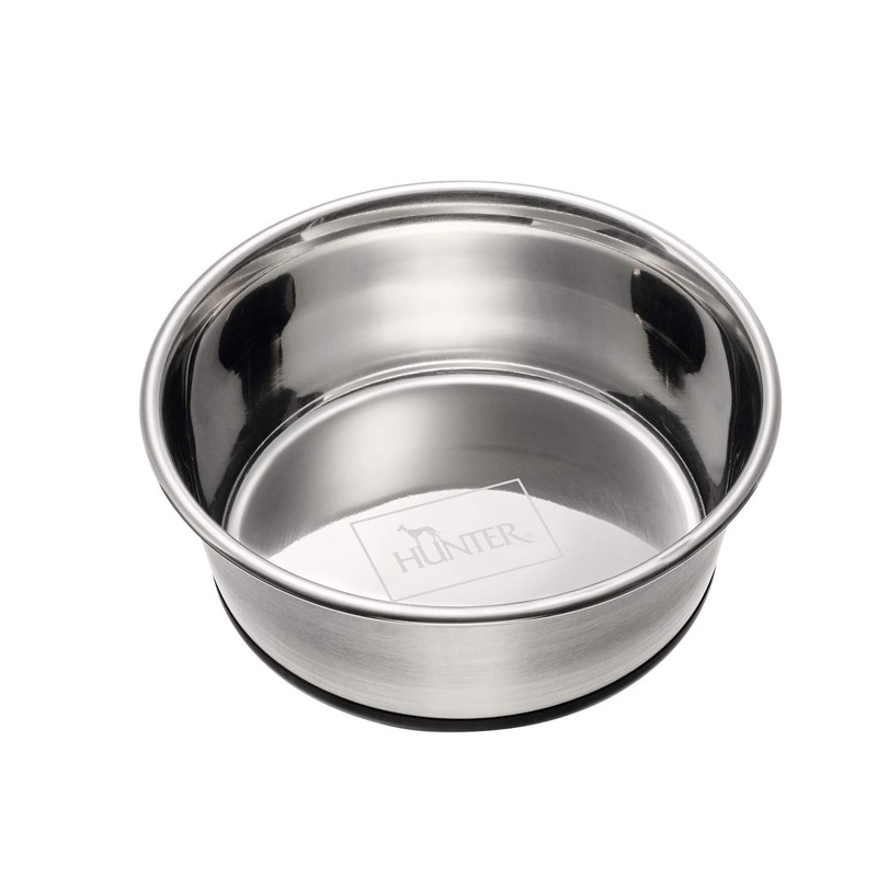 HUNTER Stainless Steel Feeding Bowl for Dogs and Cats Non-Slip