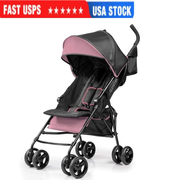 3Dmini Portable Stroller Lightweight Stroller w/Multi-Positi