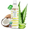 Gel De Aloe Vera Orgánico Certificado Usda 12 Oz -