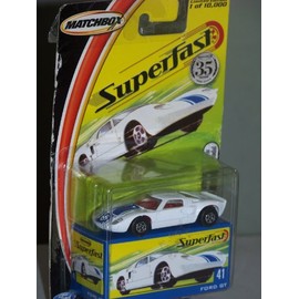Ford GT Die-cast Superfast Limited Edition 1 of 10,000 35 Years