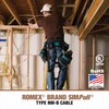 Southwire Romex Brand Simpull Solid Indoor 12/2 W/G NMB Cable