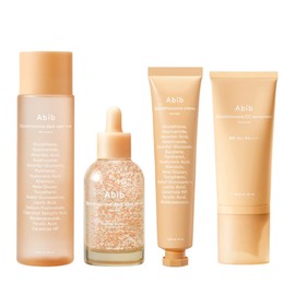 Aviv [Intensive Blemish Care] Abib Glutathionesome 4-Piece Basic Set (Toner + Serum + Cream + Sunscreen), 1 Set / [잡티집중케어] 아비브 글루타치온좀 기초 4종 (토너 + 세럼 + 크림+선크림), 1세트