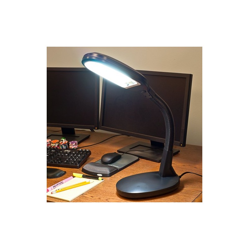 Lavish Home 72-0893 Natural Sunlight Desk Lamp with Adjustable Gooseneck