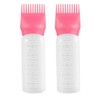 2 Pack Root Comb Applicator Bottle, 6 Ounce Oil Applicator