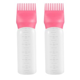 2 Pack Root Comb Applicator Bottle, 6 Ounce Oil Applicator for Hair Dye