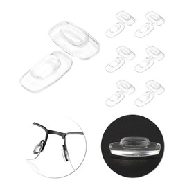 LenzProse 6 Pairs Replacement Nose Pads for Costa Del Mar South Point/Shipmaster/Seven Mile/Paloma/Peli/Ponce/Piper/Wingman/Wader, Soft Nose Pieces Guard Replacement