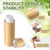48 Pcs Bamboo Empty Lip Balm Containers, Refillable 5g Lipstick