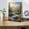 JOOZ Mountain Paint by Numbers for Adults with Easel Landscape