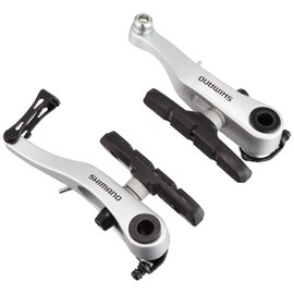 Shimano V-Brake BR-R353 Rear S70T Shoe Fixing Bolt: 0.6/1.0 inches (16.0/25.0 mm), Arch Length: 3.5 inches (90 mm), Silver EBRR353RX42XSP