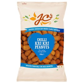 J.C.'S QUALITY FOODS Chilli Kri Kri Peanuts, 330 g