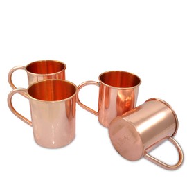 Stylla London Moscow Mule Mugs, Copper, 7.24 x 7.24 x 4.17 cm