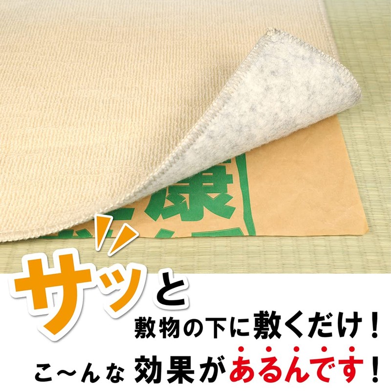 Oshimaya Antibacterial/Anti-mite Health Floor Paper for 8 tatami mats, 4